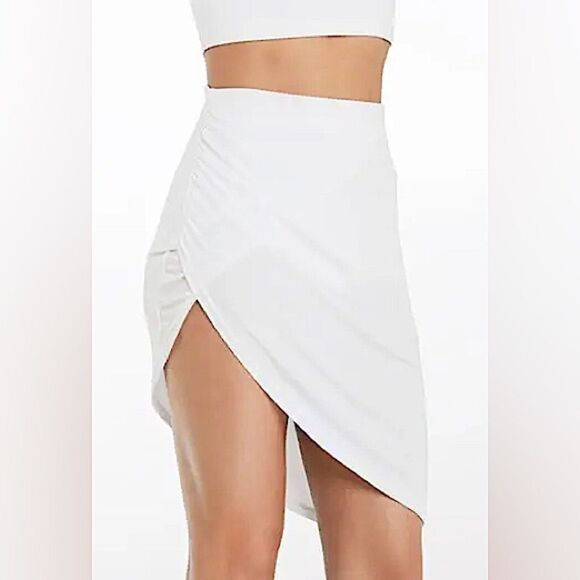 Weissman Elite dance costume Side Ruched Matte Jersey Skirt S10489 SA adult - Picture 1 of 16